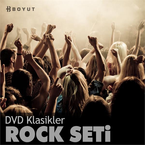 DVD Klasikler Rock Müzik Seti